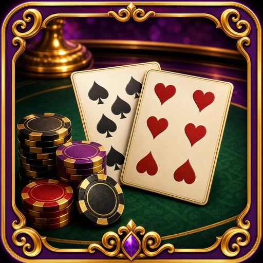 Blackjack game title artwork