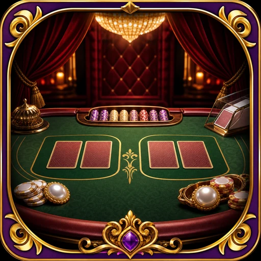 Live Baccarat game title artwork